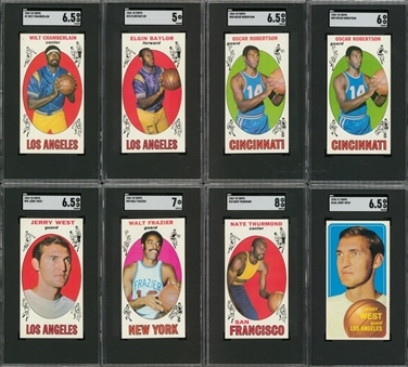 1957/58-1970/71 Topps Basketball SGC-Graded Collection (27) Including Hall of Famers